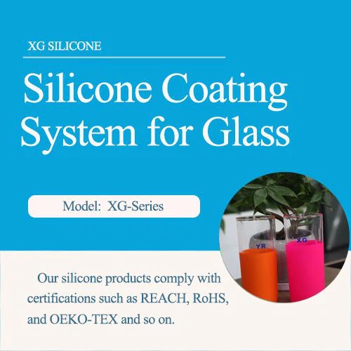 Sistem de acoperire cu silicon pentru vase de sticlă